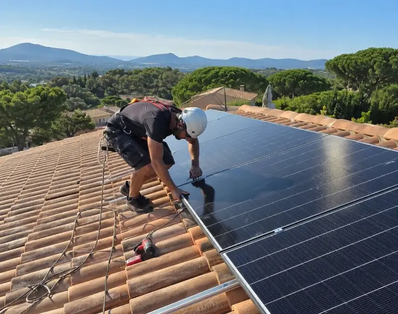 Installateur panneaux solaires Toussieux — pose photovoltaïque sur toiture