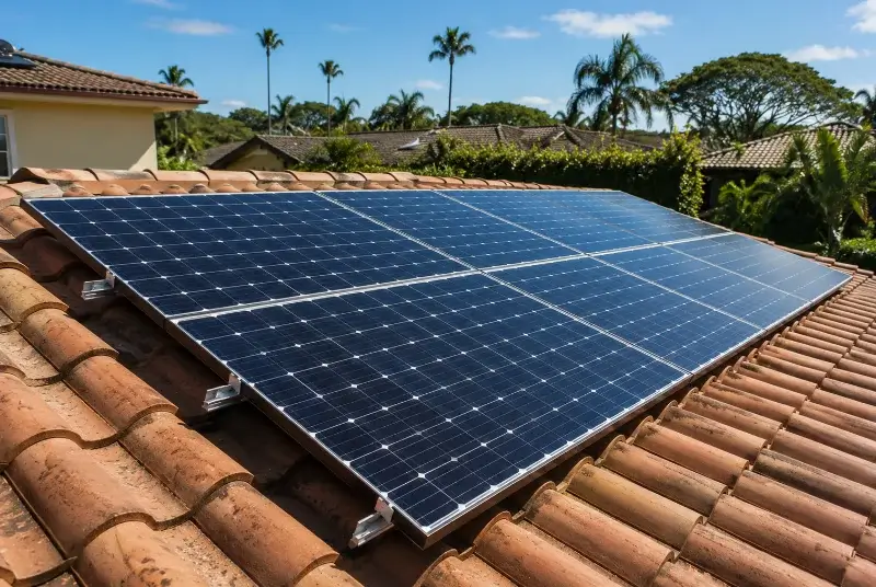 Installation de panneaux solaires à Toussieux